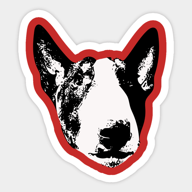 English Bull Terrier Sticker by DoggyStyles